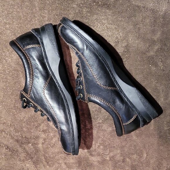 Naturalizer Shoes Demetri Leather Walking Shoes / Sz 8M / Black - Picture 12 of 17